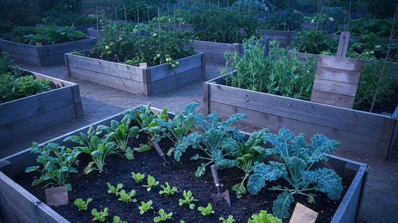Potager calendrier : quoi semer et récolter chaque mois